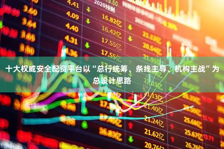 十大权威安全配资平台以“总行统筹、条线主导、机构主战”为总设计思路